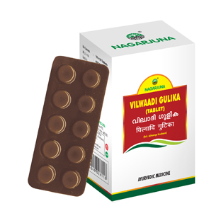 Nagarjuna Vilwaadi Gulika 100tab Strip of 100 Tablet