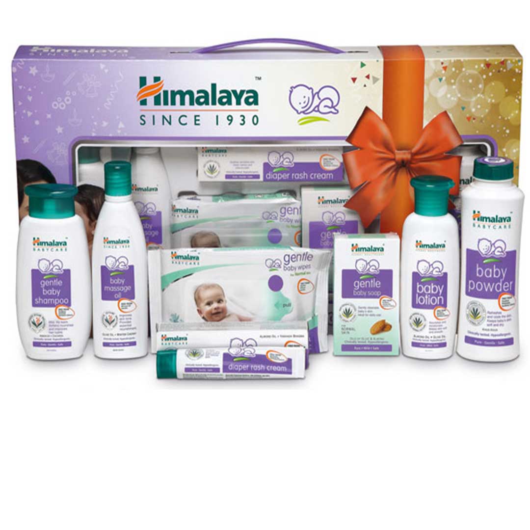 3-12 Months Himalaya Happy Baby Gift Pack, Soft, Packaging Size: 100 Ml